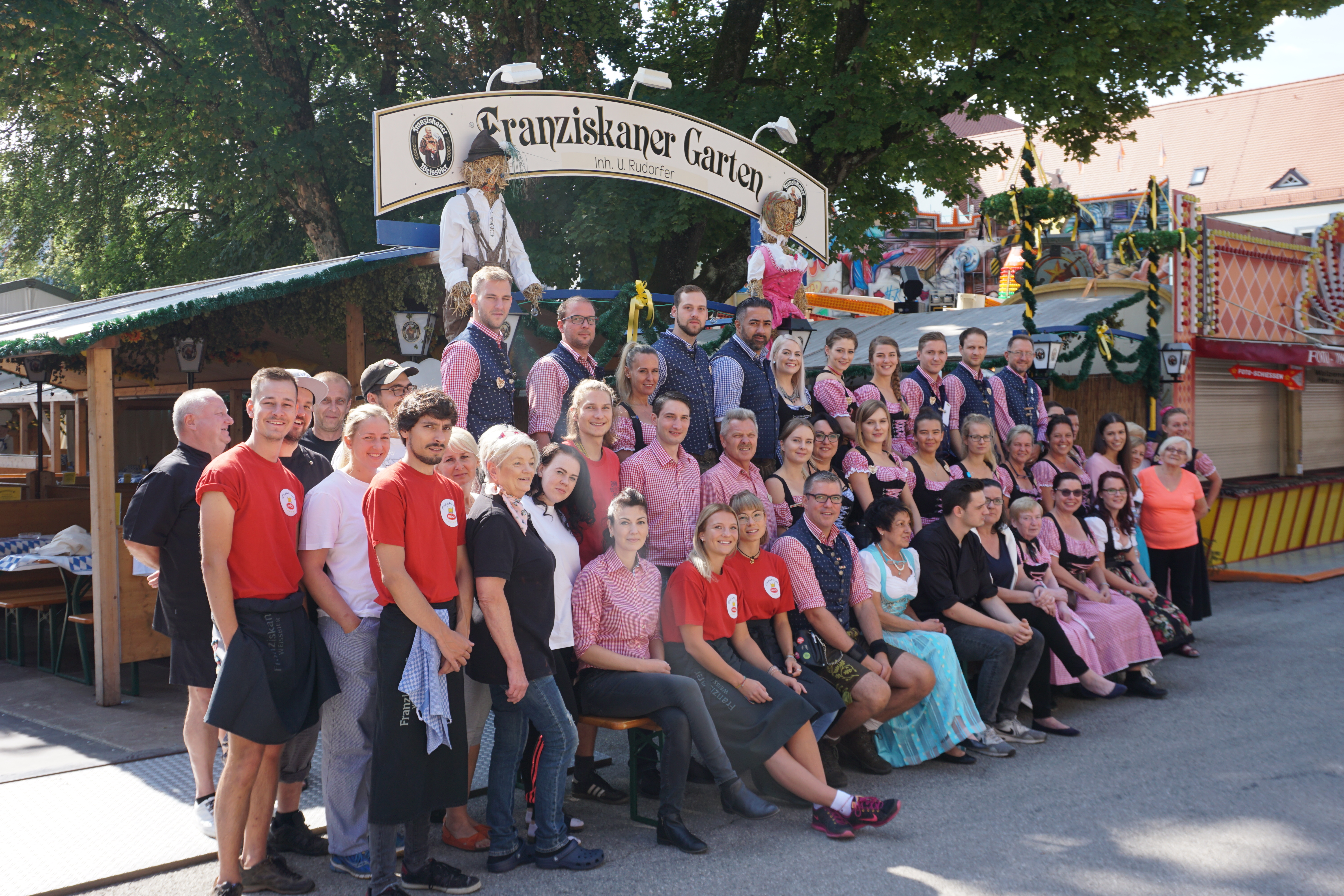 Franziskaner Garten Auf Dem Dachau Volksfest